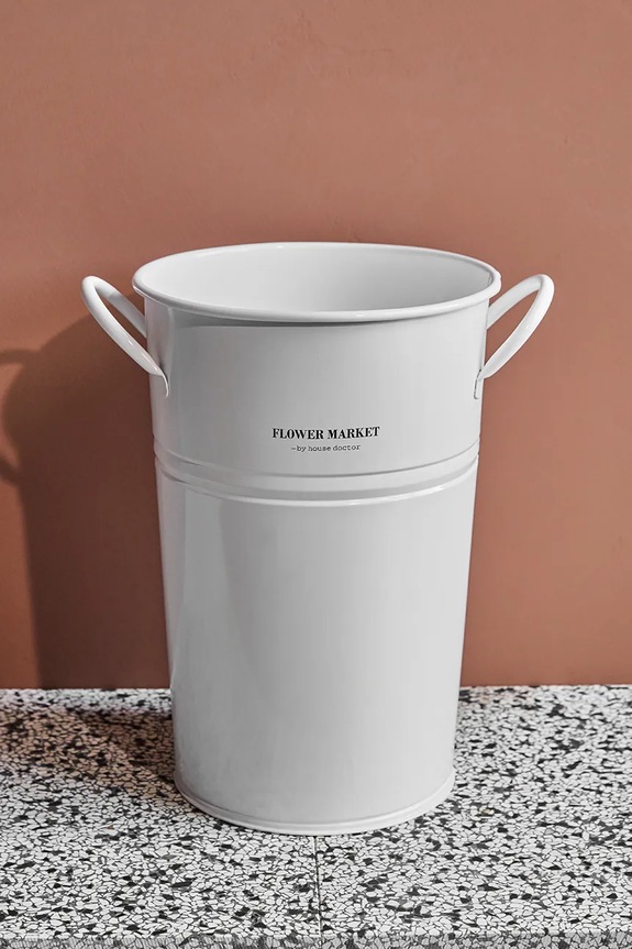 Γλάστρα House Doctor HDStore 37 cm λευκό 900001785