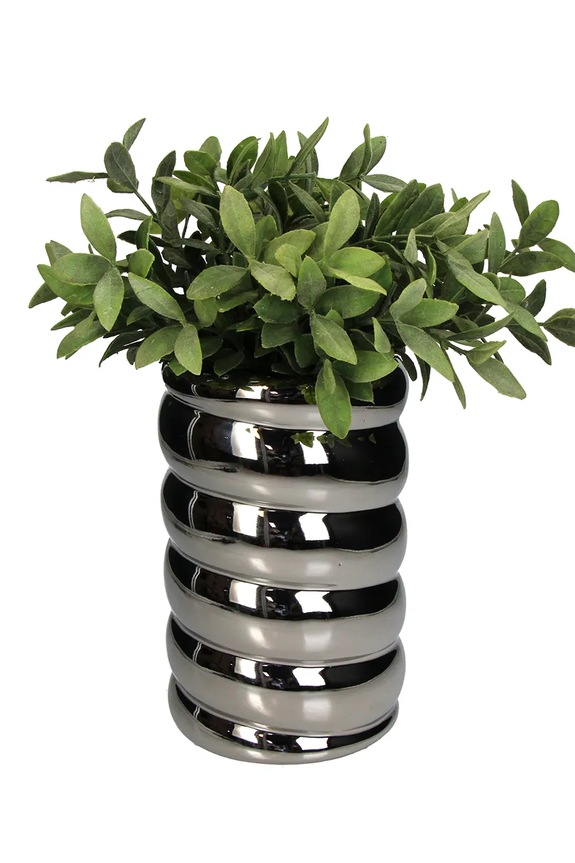 Inne mască pentru ghiveci decorativă din gresie 13 x 20 cm KAL.4501 gri AA00