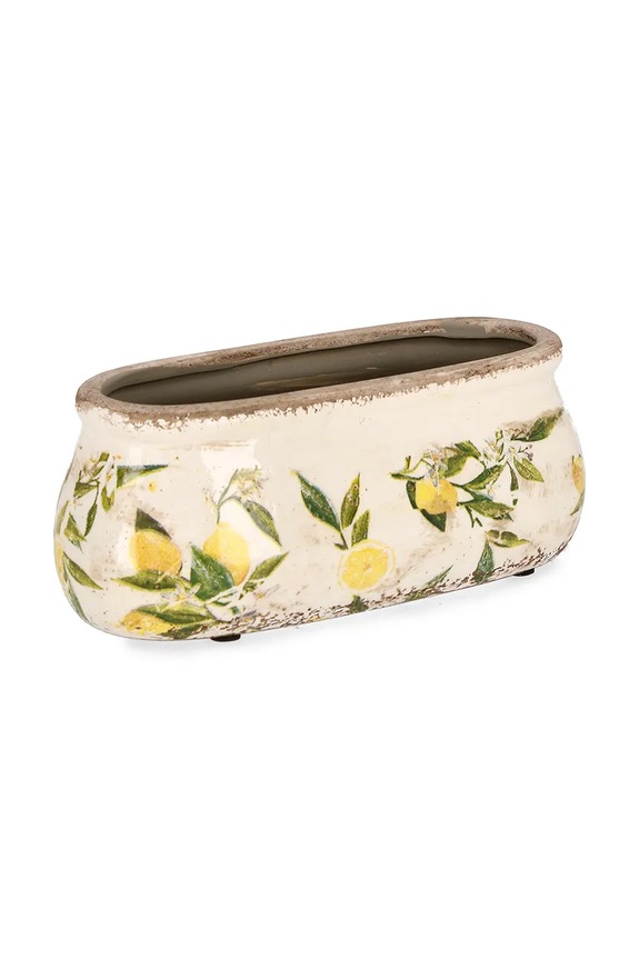 Bizzotto osłonka na doniczkę z porcelany 23,5 x 10,5 x 9 cm multicolor 143127