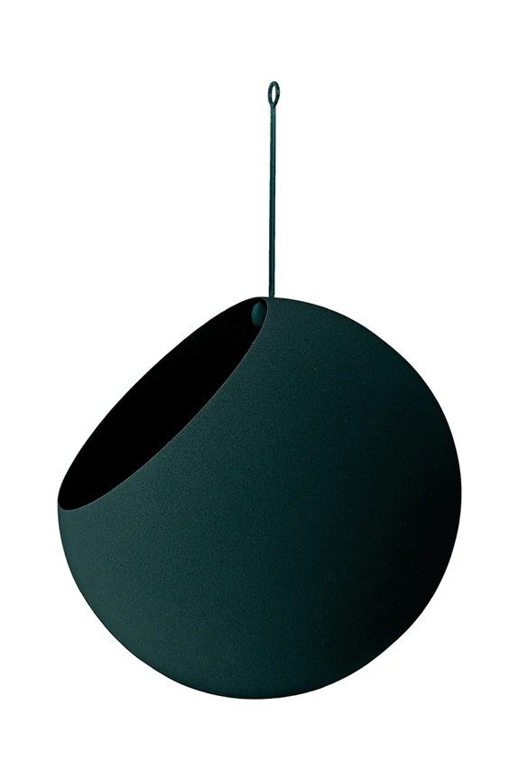 AYTM Ghiveci suspendat din oţel inoxidabil 21 x 32 cm verde 509519003012