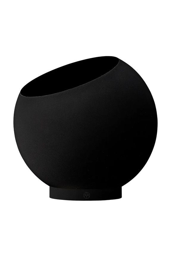 AYTM osłonka na doniczkę ze stali nierdzewnej 30 x 26,6 cm czarny 504679000013