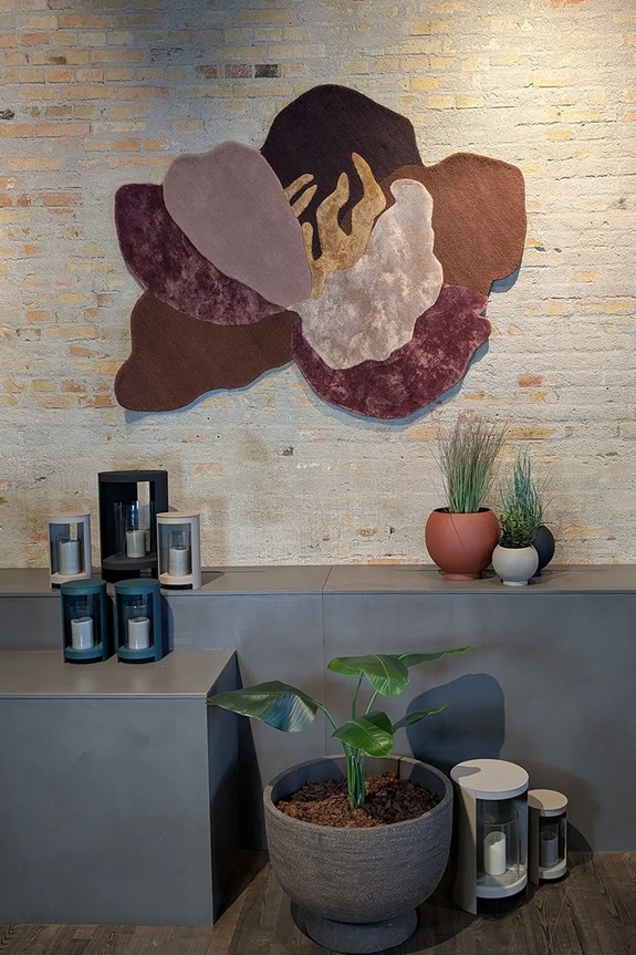 Salon i sypialnia AYTM osłonka na doniczkę ze stali nierdzewnej 30 x 26,6 cm 504679000013 czarny