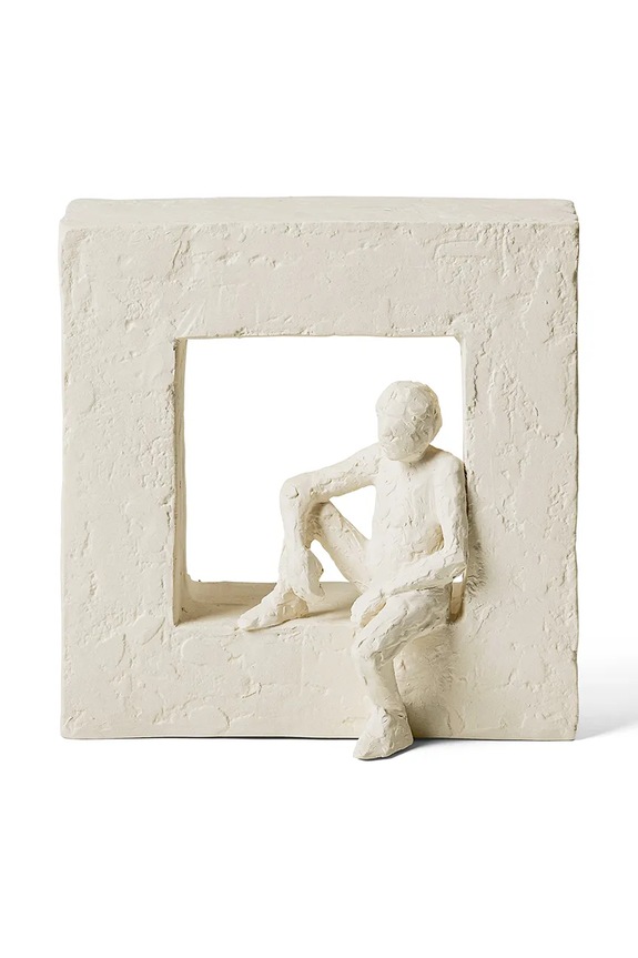 Kähler dekoratív figura Astro Cancer fehér 693503