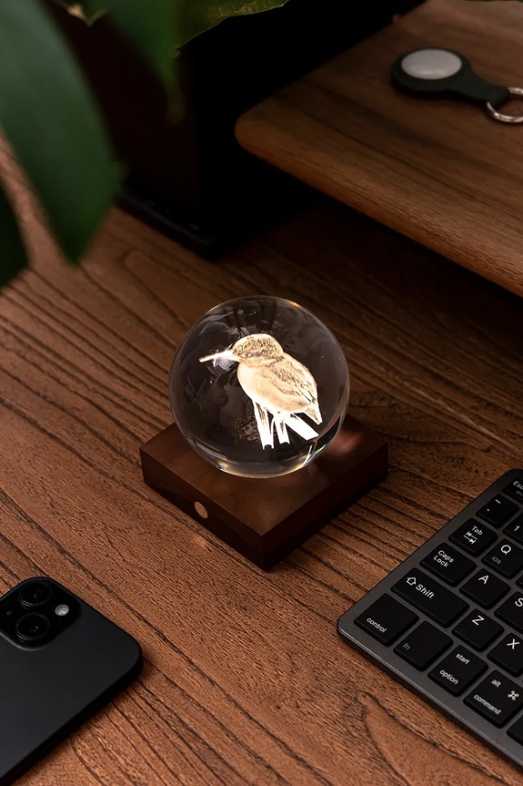 Gingko Design lampa ledowa Amber Crystal Light multicolor G025KF