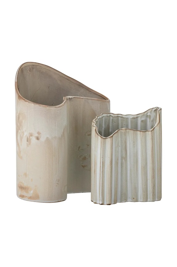 Bloomingville wazon dekoracyjny Henaj 2-pack beżowy 82058137