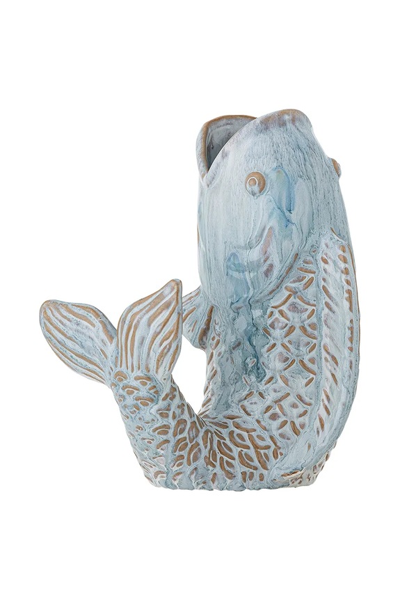 Ukrasna vaza Bloomingville Hiro plava 82061997