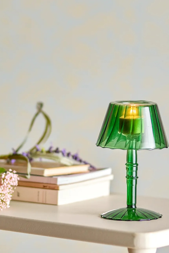 Living și dormitor Bloomingville sfeșnic decorativ CIsco 82061721 verde