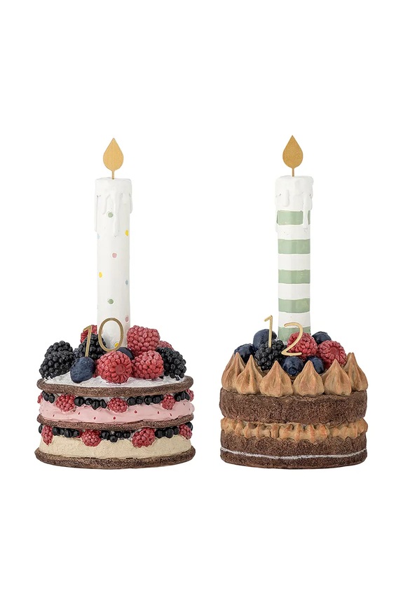 Bloomingville decorazioni Hooray Birthday Decoration pacco da 2 multicolore 82061860