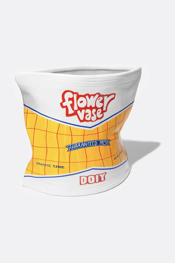 DOIY wazon dekoracyjny Corner Shop, Chips Bag multicolor DYVASCDCH