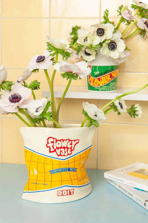 DOIY wazon dekoracyjny Corner Shop, Chips Bag multicolor DYVASCDCH