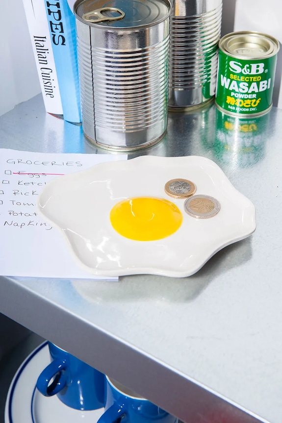 DOIY taca dekoracyjna Trinket Tray, Fast Food multicolor DYTRTRFFEG