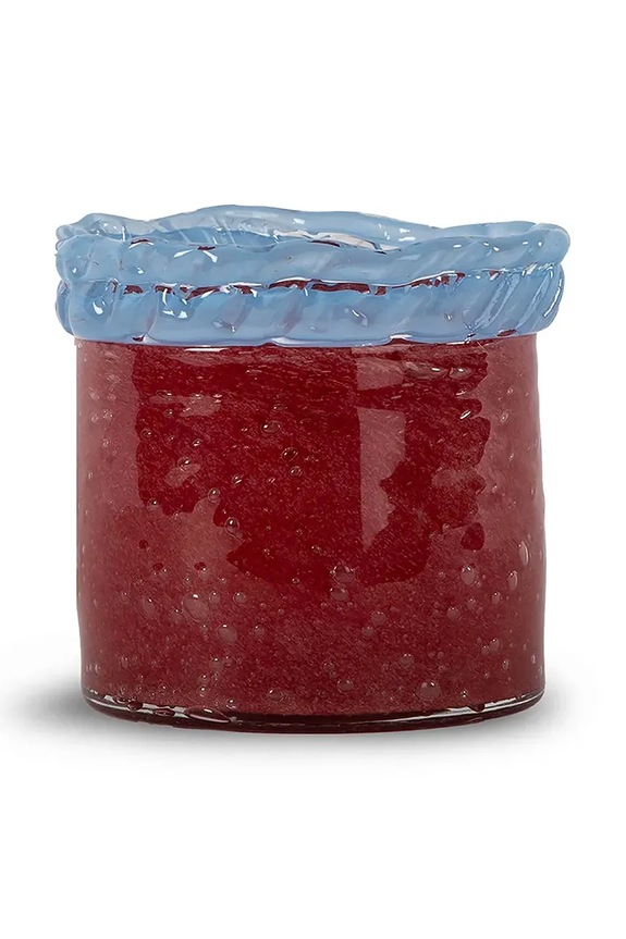 Byon dekoratív gyertyatartó Lara XS burgundia 5280607006