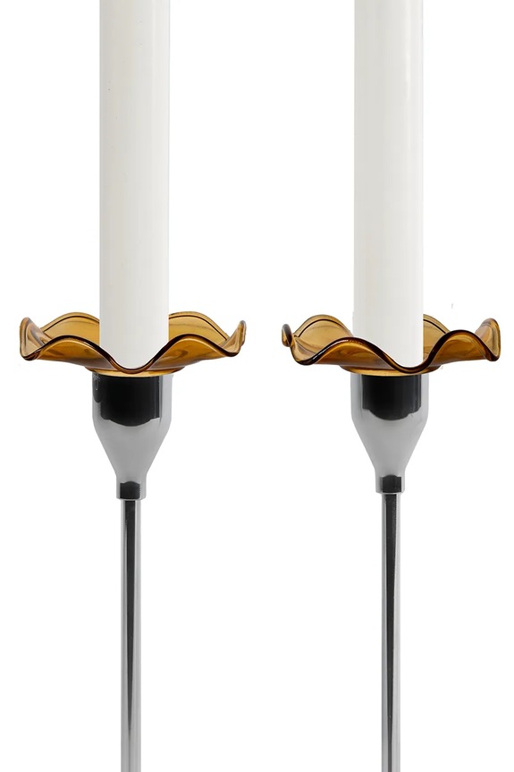 Κηροπήγιο Sagaform VIva 2-pack 5018445 κίτρινο AA00