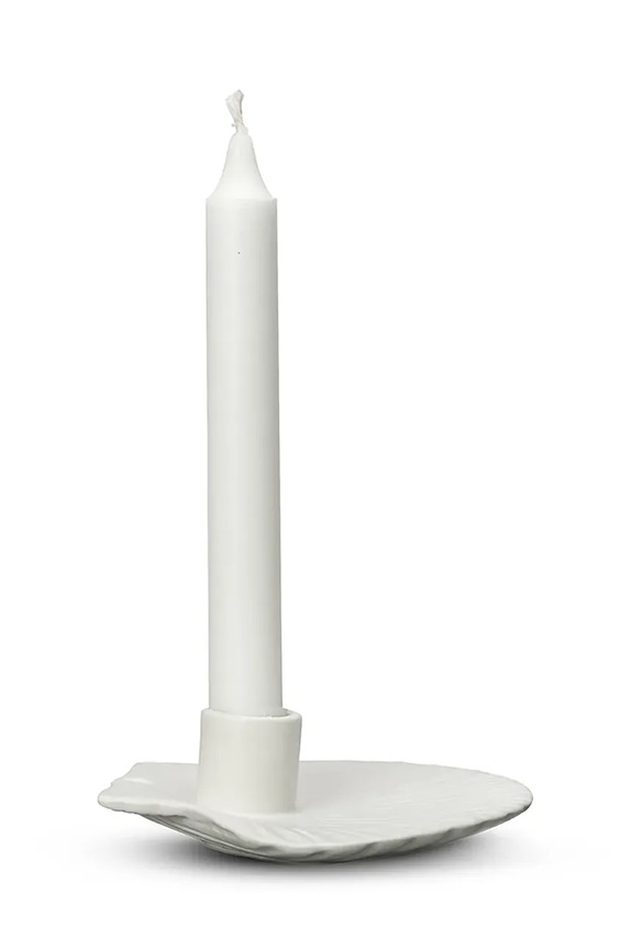 Byon dekoratív gyertyatartó Shell S 5228621702 fehér AA00