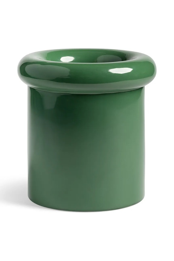 &k amsterdam vaso decorativo turban green verde 3548.04