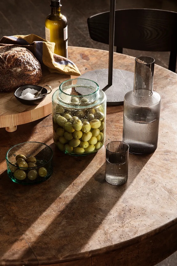 Living și dormitor ferm LIVING recipient cu capac Oli Container - 1104263965 verde