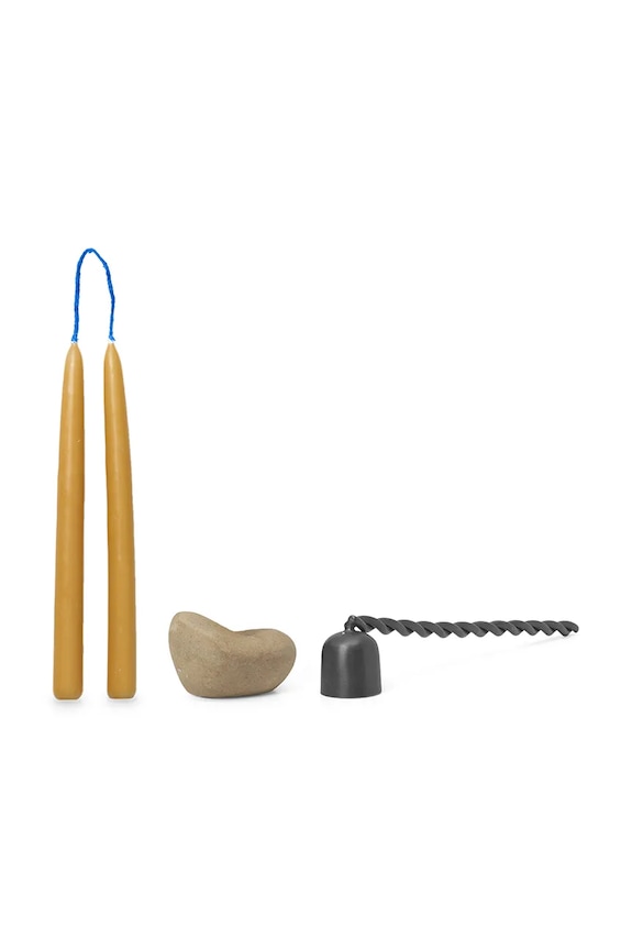 ferm LIVING suport pentru lumânări cu extinctor și lumânări Libre 6-pack multicolor 1104266342