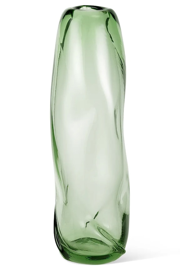 ferm LIVING vaza decorativa Water Swirl verde 1104264446