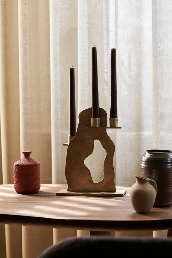 Salotto e camera ferm LIVING candeliere decorativo Erode 1104266423 giallo