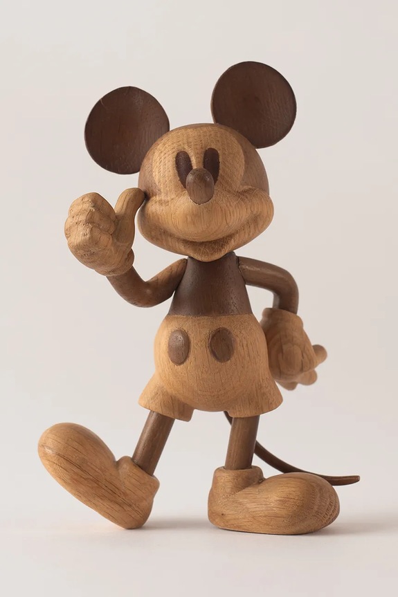 Boyhood figurka dekoracyjna Disney x Mickey Mouse beżowy 400230
