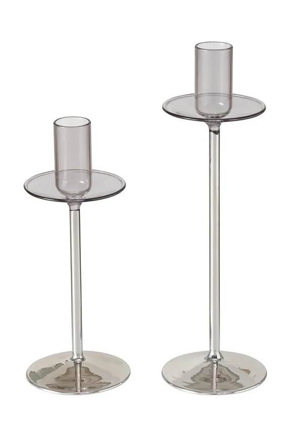 Ukrasni svijećnjak Boltze Elegence 2-pack transparentna 2050444