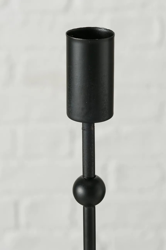 Набор подсвечников Boltze Kimberly 20 / 30 cm 2 шт чёрный 2016684
