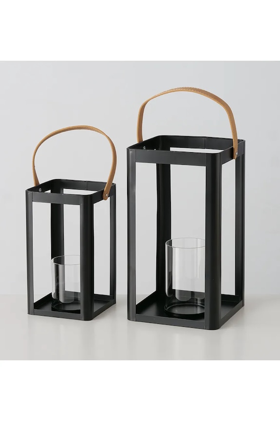 Boltze zestaw latarenek Lykta 2-pack 2058455 czarny AA00