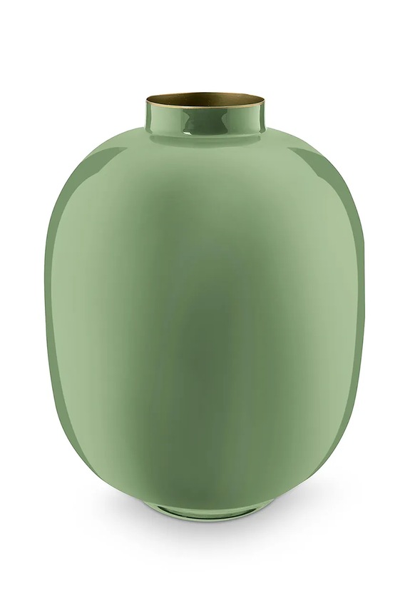Декоративна ваза Pip Studio Metal Mid Green зелений 51102099