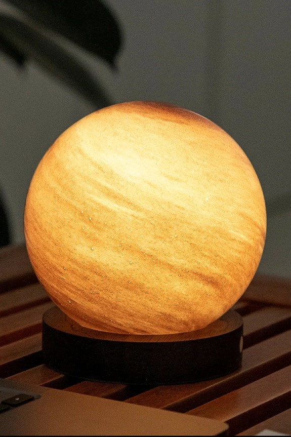 Salon i sypialnia Gingko Design dekoracja AstraGlass Light L G050L.SS beżowy