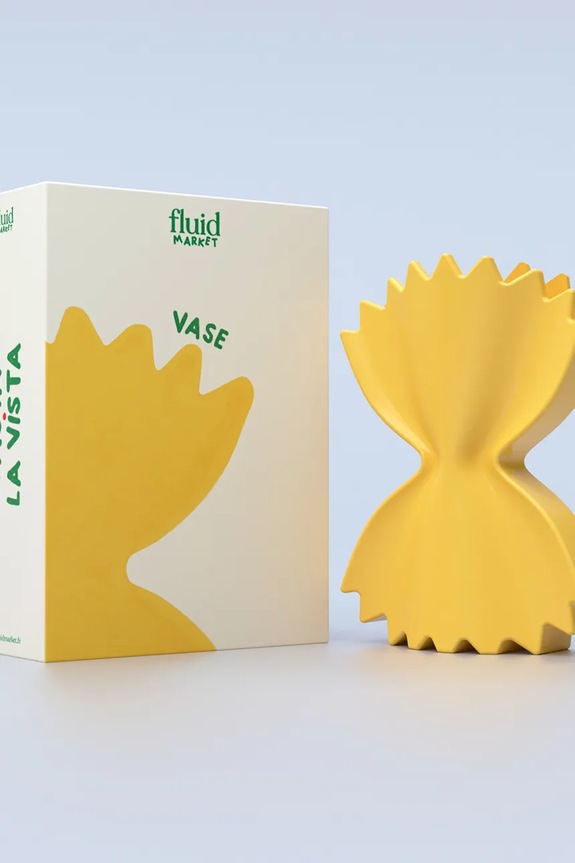 Ukrasna vaza Fluid Market Pasta AAVSEPASTA šarena AA00