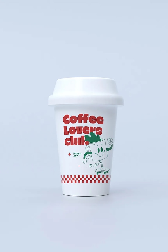 Декоративная ваза Fluid Market Cup of Coffee мультиколор AAVSECOFFEE