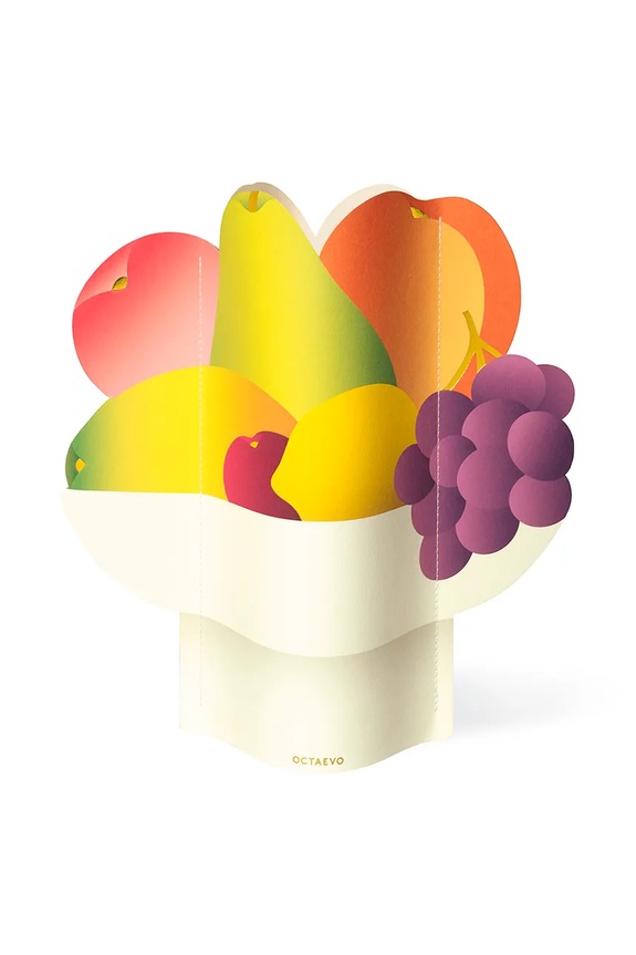 Dekorativna vaza Octaevo 29 cm pisana OPVFB.24