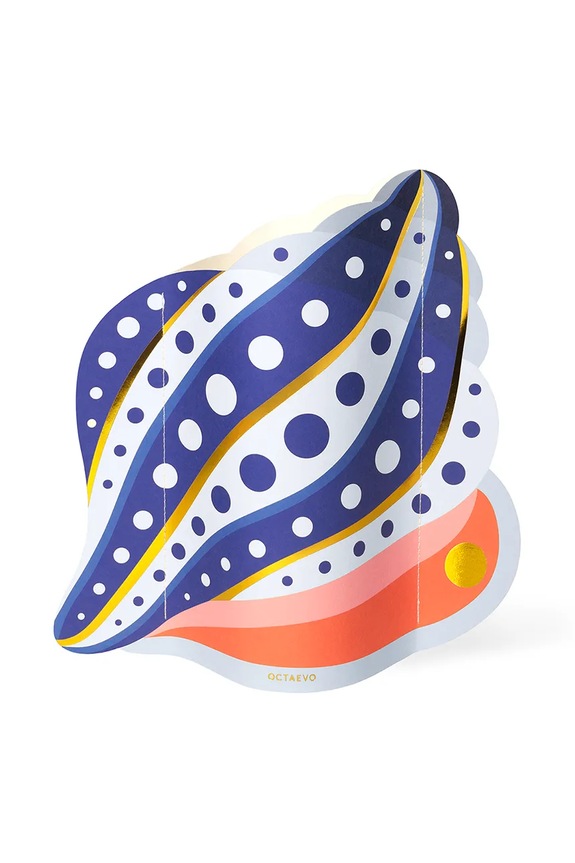 Dekorativna vaza Octaevo Shell pisana OPVSH.24