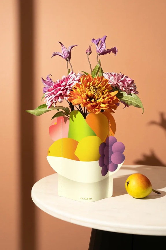 Octaevo vaso decorativo Fruit Mini OMPVFB.24 multicolore AA00