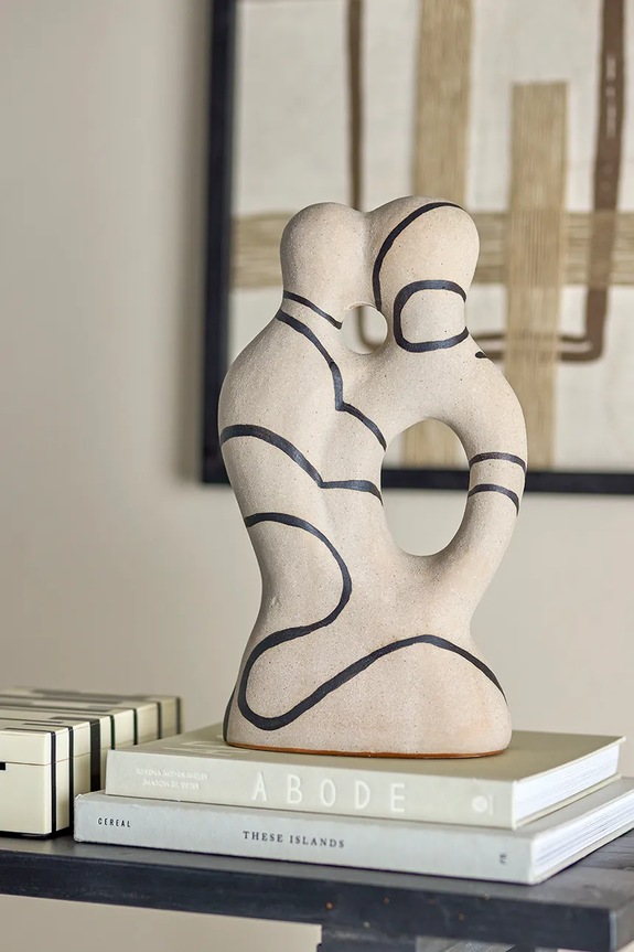 Dnevni boravak i spavaća soba Ukrasna figurica Bloomingville Eugenie 82062398 bež