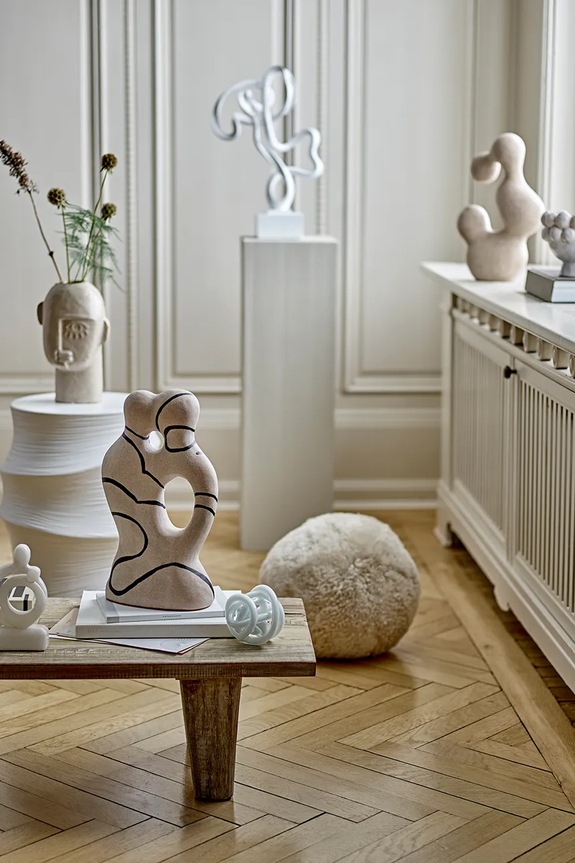 Ukrasna figurica Bloomingville Eugenie bež 82062398