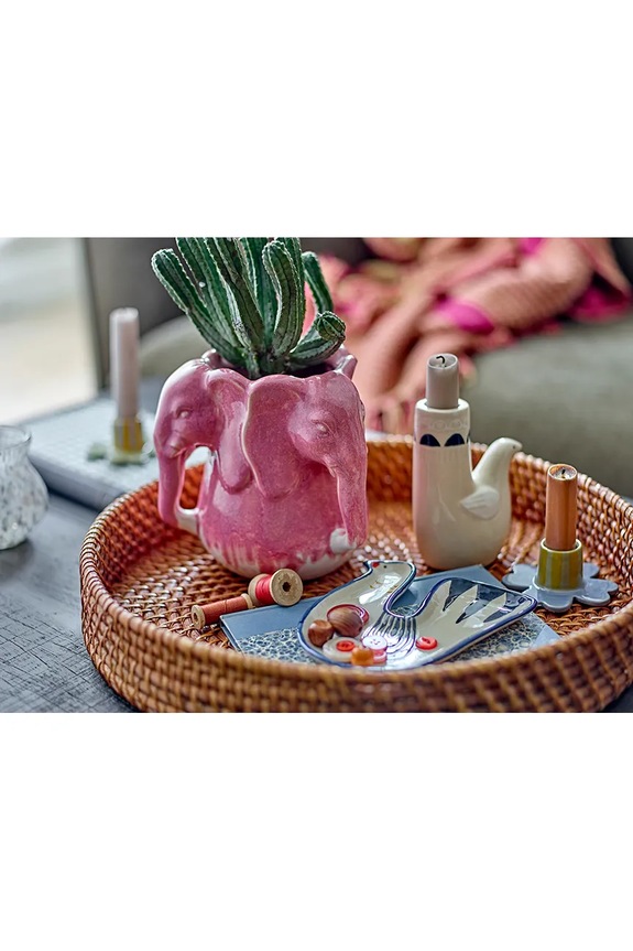 Ukrasna vaza Bloomingville Pontus roza 82062183