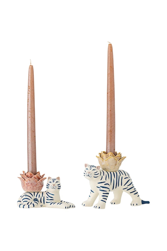 Ukrasni svijećnjak Bloomingville Rory 2-pack 82062386 šarena AA00