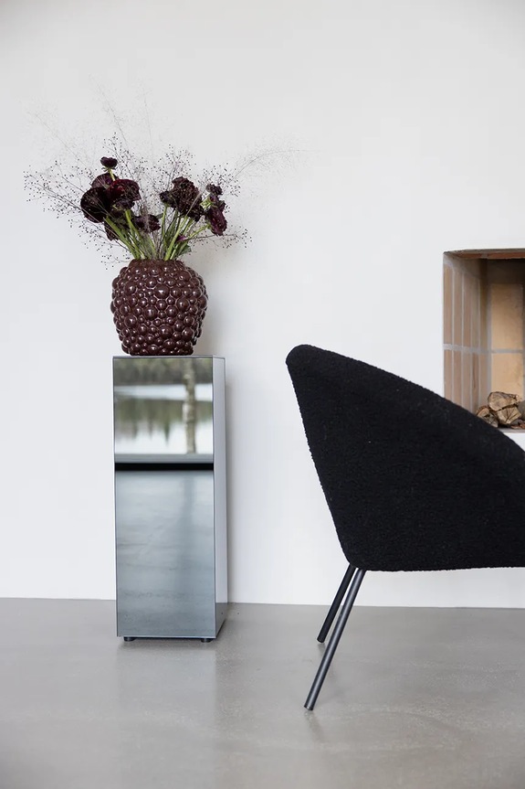 Διακοσμητικό βάζο Byon Celeste 5295301404 μπορντό AA00