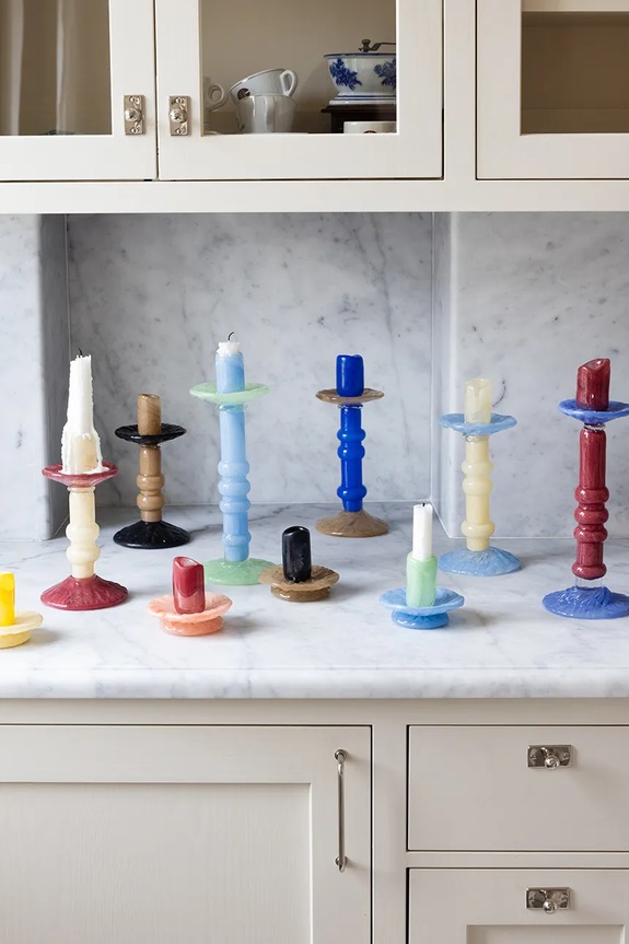 Σαλόνι και υπνοδωμάτιο Διακοσμητικό κηροπήγιο Byon Lara XS 5280607810 κίτρινο