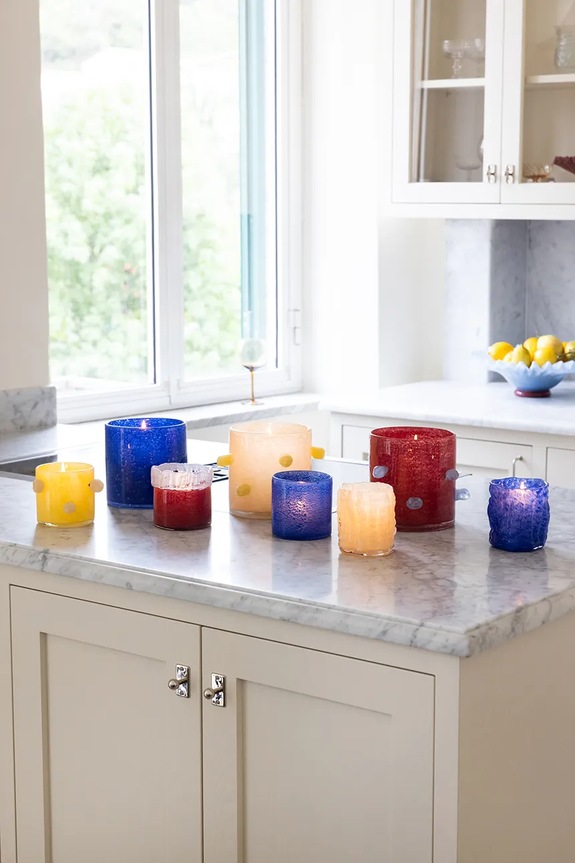 Σαλόνι και υπνοδωμάτιο Διακοσμητικό κηροπήγιο Byon Laranne S 5280607713 σκούρο μπλε