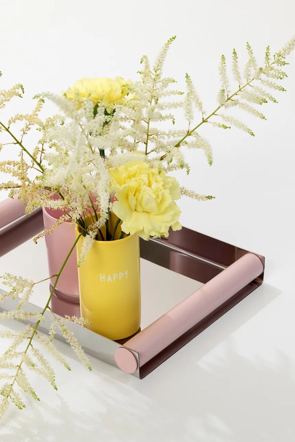 Διακοσμητικό βάζο Design Letters Favourite 100 ml 10101005YELLOHAPPY κίτρινο AA00