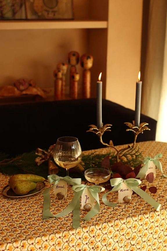 Διακοσμητικό κηροπήγιο Doing Goods 22,5 x 27 x 11,5 cm κίτρινο 1.20.30.019.921.4