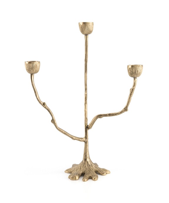 Dekorativní svícen Doing Goods Misty Triple žlutá 1.20.30.036.921.5