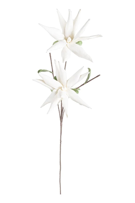 Umelý kvet Bizzotto White Aloe Chinesis biela 172716