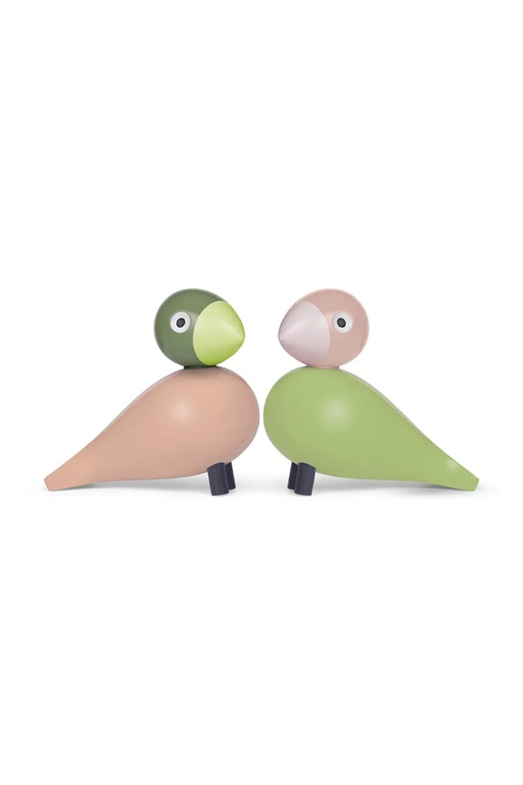 Ukrasna figurica Kay Bojesen Lovebirds 2-pack šarena 39357
