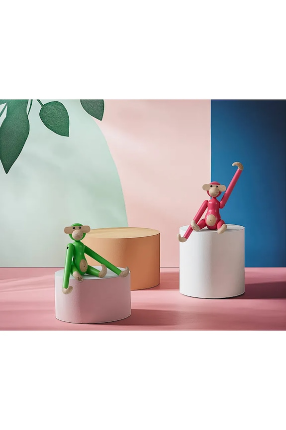 Living și dormitor Kay Bojesen figurină decorativă Monkey mini 39365 verde