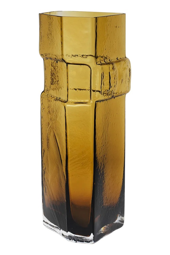 Διακοσμητικό βάζο ferm LIVING Muro Vase κίτρινο 1104270745