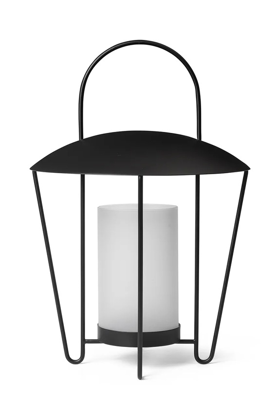 Lucerna ferm LIVING Abri Lantern čierna 1104268237