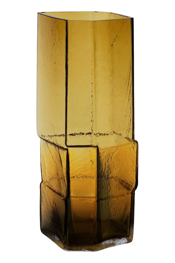 ferm LIVING wazon dekoracyjny Muro Vase żółty 1104270744